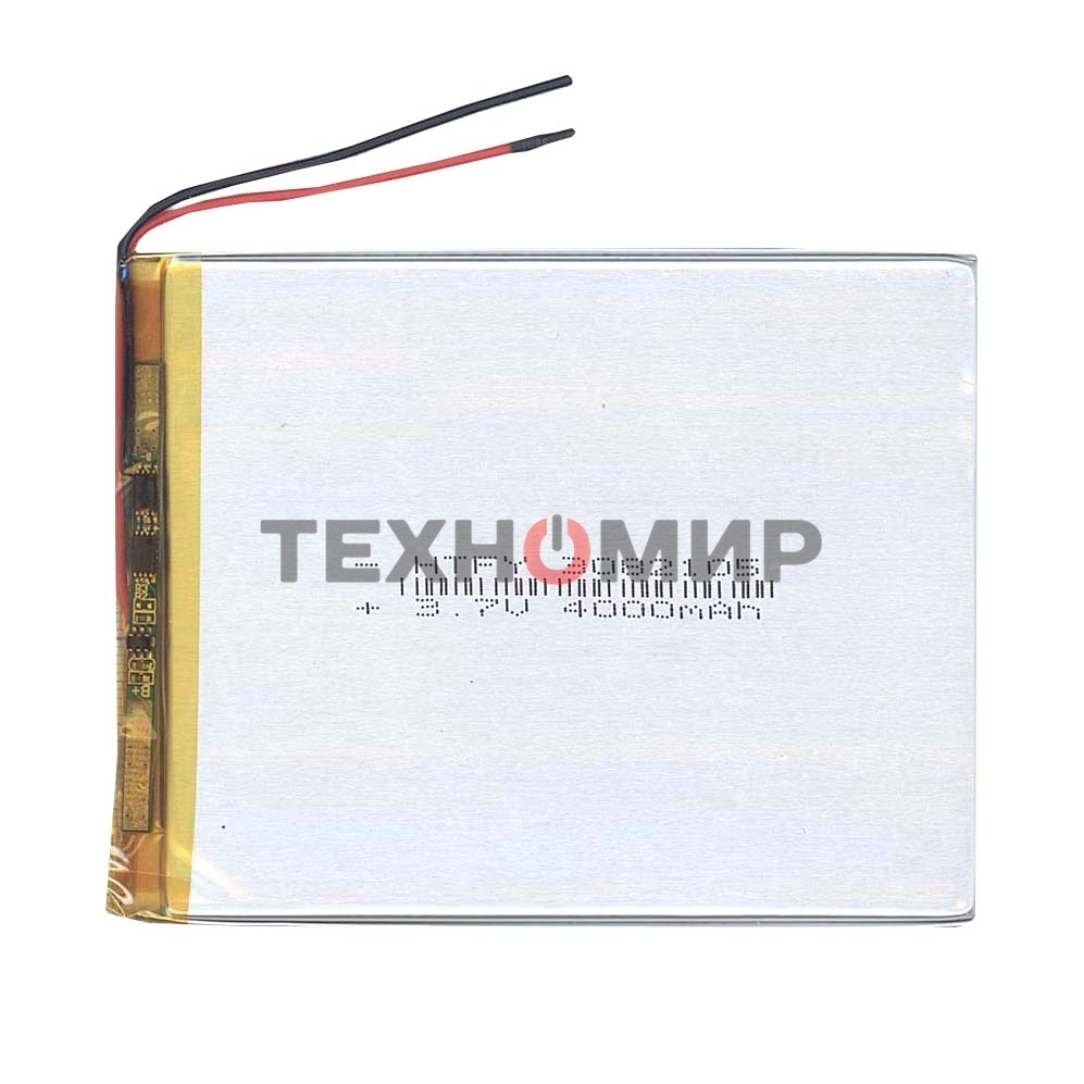 Аккумулятор Li-Pol (батарея) 3x82x105 мм 2pin 3.7V/4000mAh