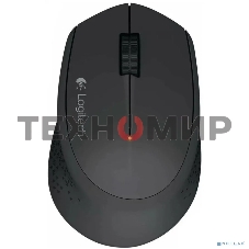 Мышь беспроводная Logitech M280 серый, 1000 dpi, радиоканал, USB, кнопки - 3