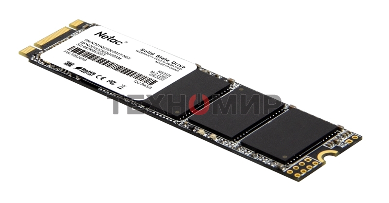 Накопитель SSD Netac N535N Series, 1Tb, M.2 2280, SATA III, R/W 560/520