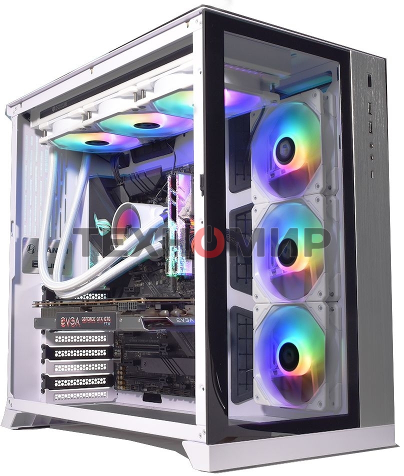 Комплект жидкостного охлаждения ID-COOLING ZOOMFLOW 360 XT SNOW LGA20XX/LGA115X/AM4/AM3/+/AM2/+/FM2/+/FM1(4шт/кор,TDP 350W, cнежно-белый, ARGB FAN and PUMP, PWM, TRIPLE FAN 120mm) RET