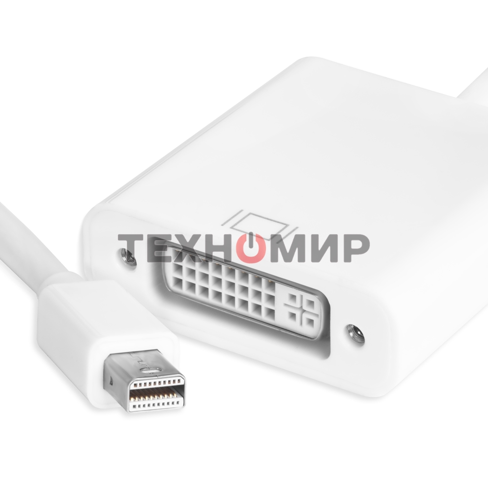 Адаптер-переходник Greenconnect Apple mini DisplayPort 20M > DVI 24+5F (GCR-MDP2DVI)
