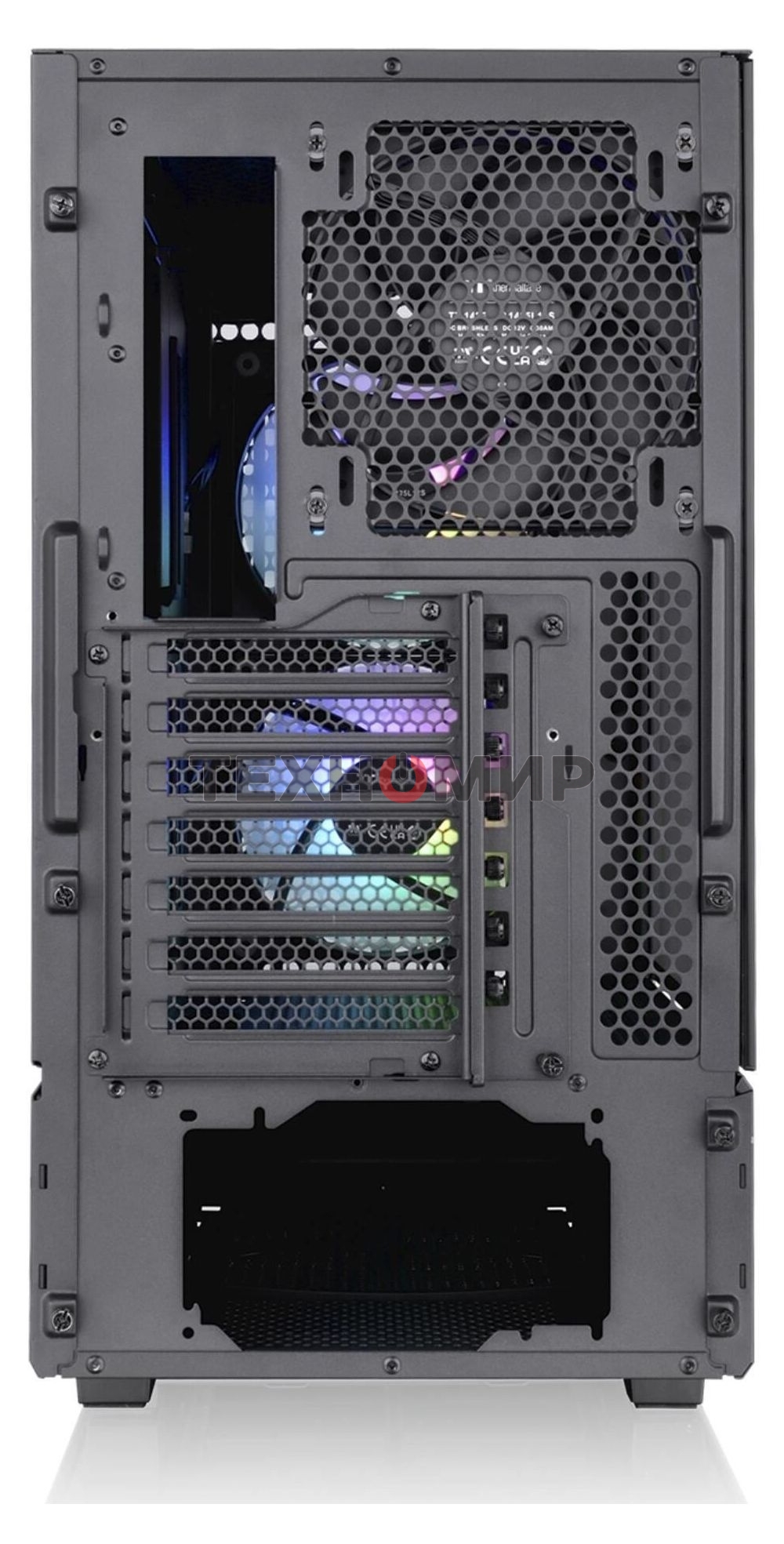 Компьютерный корпус Thermaltake Ceres 300 TG ARGB черный без БП ATX 3x140мм 2xUSB 3.0 1xUSB3.1 audio bott PSU