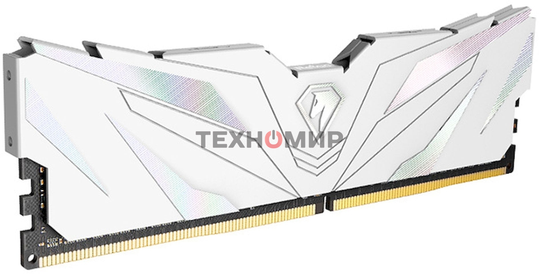 Оперативная память NETAC, DDR4, 16GB (2x8GB), 3200MHz, CL16, DIMM, с радиаторами, белый