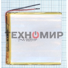 Аккумулятор Li-Pol (батарея) 3x110x115 мм 2pin 3.7V/4000mAh