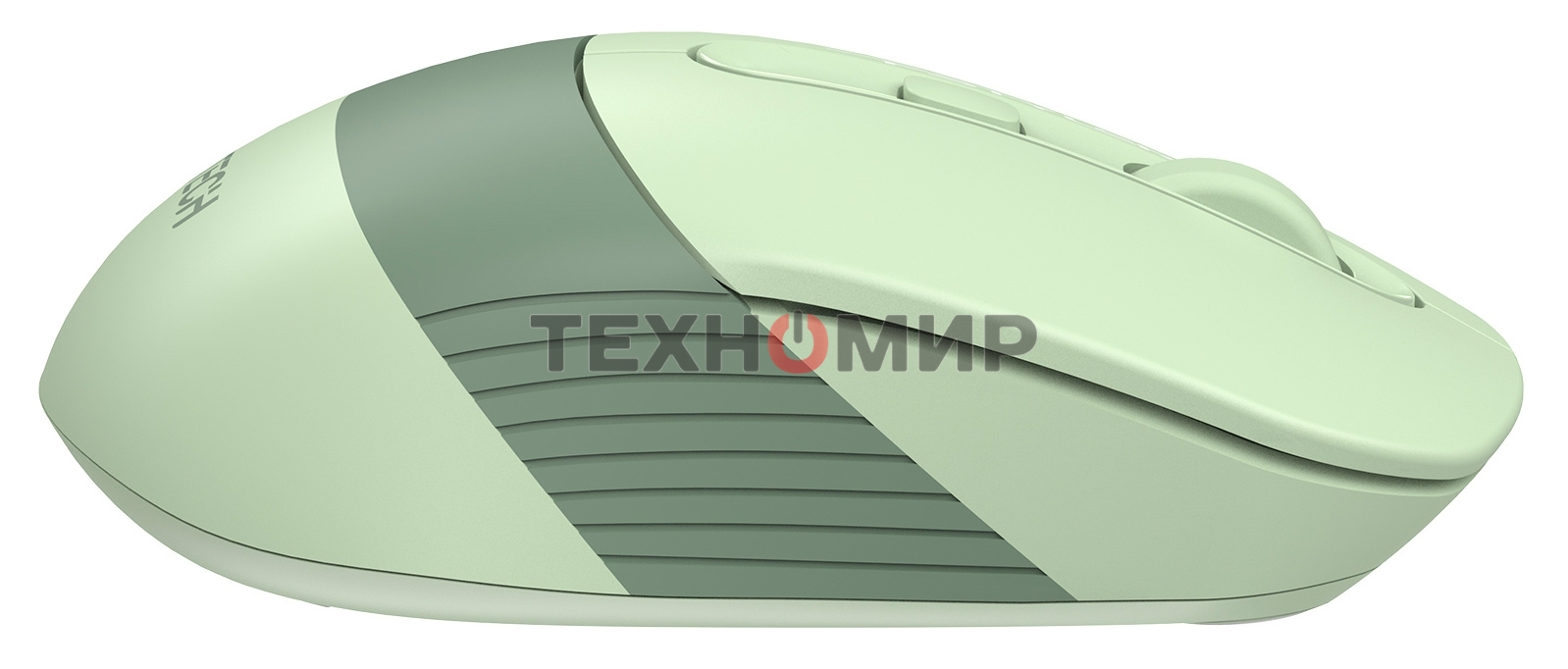 Мышь беспроводная A4Tech Fstyler FB10C зеленый, 2000 dpi, радиоканал, Bluetooth, USB, кнопки - 4