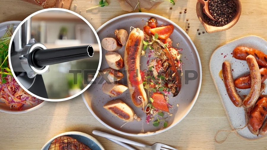 Мясорубка электрическая Bosch MFWS440B черный, 1900 Вт, 2.5 кг/мин, реверс, защита от перегрузки, насадки - 7