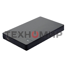 Внешний корпус для HDD/SSD AgeStar 31UB2P3C SATA USB3.2 алюминий черный hotswap 2.5