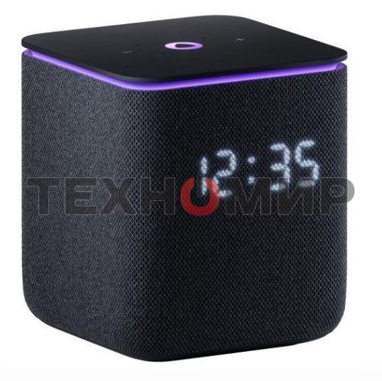 Умная колонка Яндекс Станция Миди, ZigBee, 24Вт, с голосовым ассистентом Алиса на YaGPT, черный