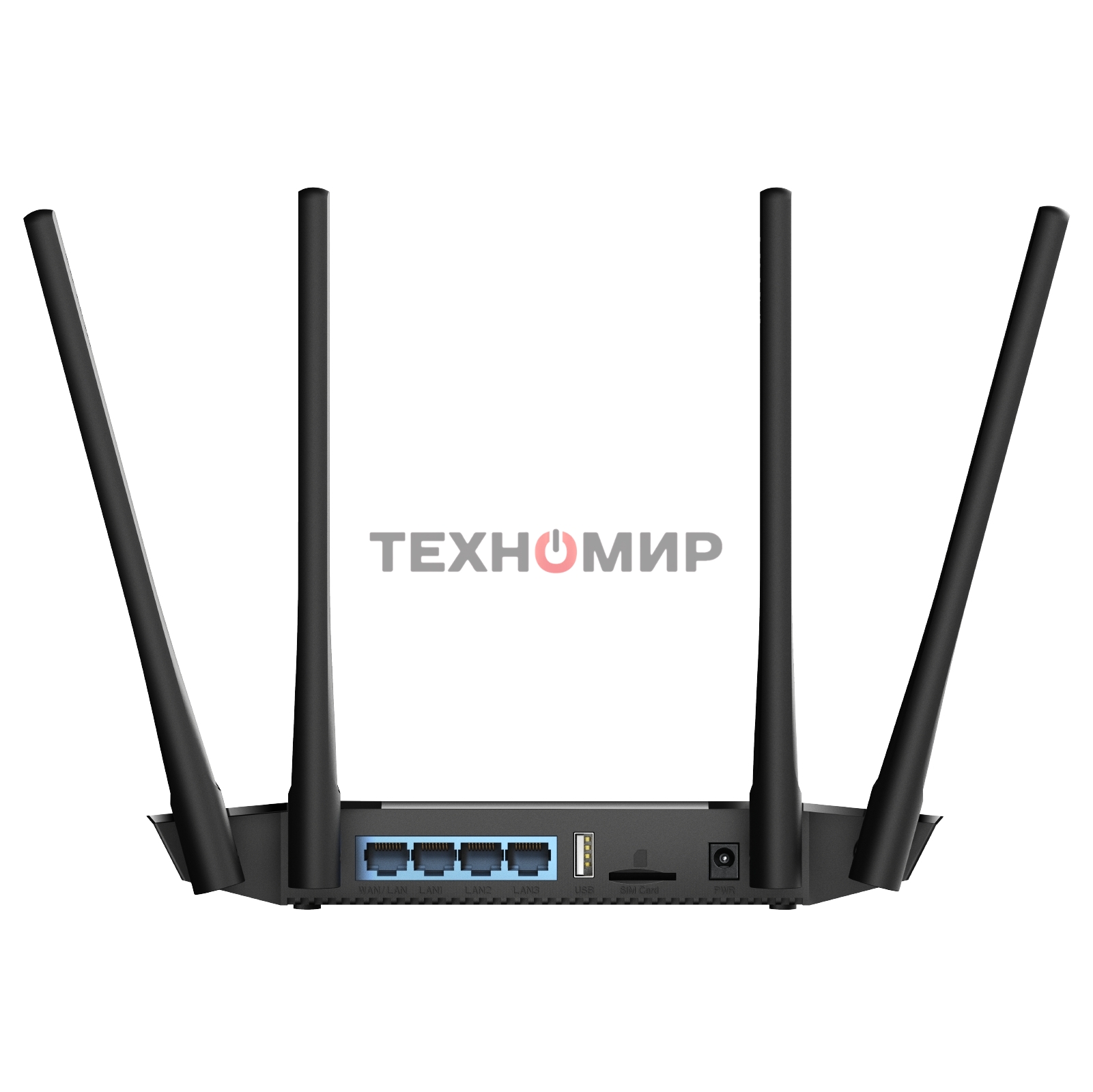 Роутер беспроводной Cudy LT400 N300 10/100BASE-TX/4G cat.4 черный