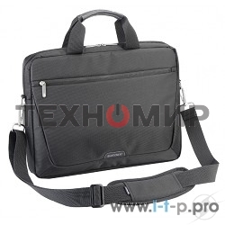 Сумки для ноутбуков Сумка SUMDEX PON-111BK нейлон, черная до 15,6