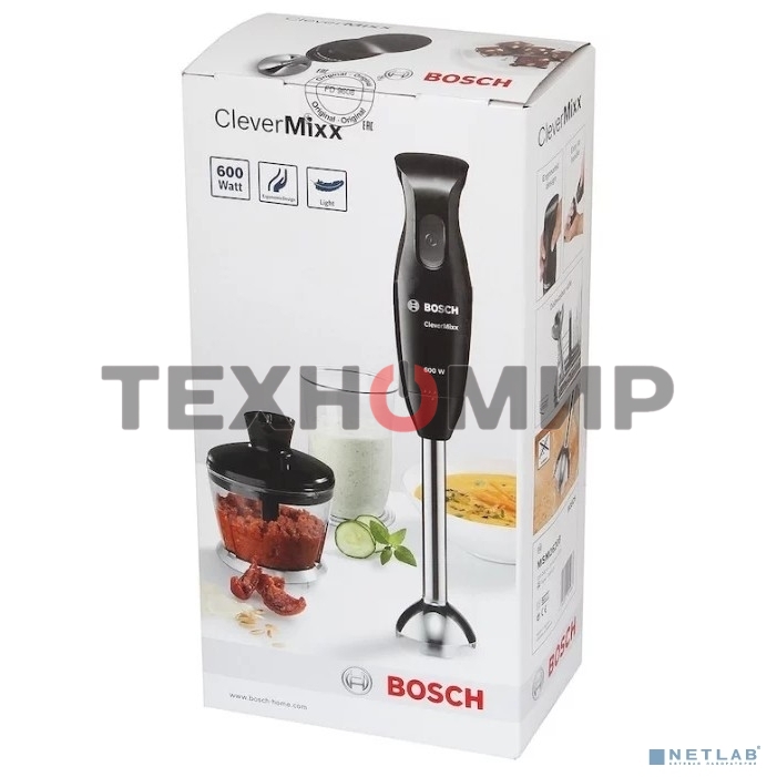 Блендер погружной Bosch MSM2620B черный