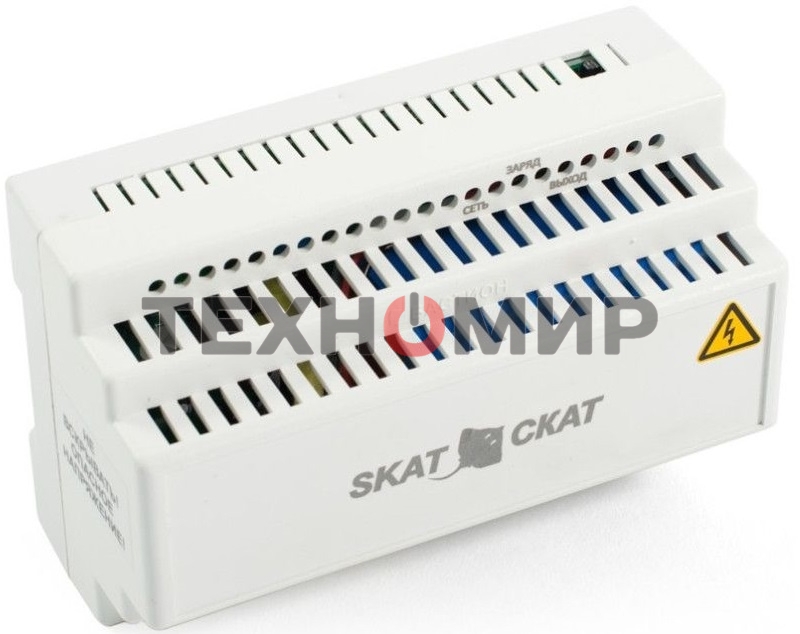 Источник бесперебойного питания SKAT-12DC-1.0 L Li-ion АКБ 5200мА.ч 7.4В 12В 1А Бастион 595