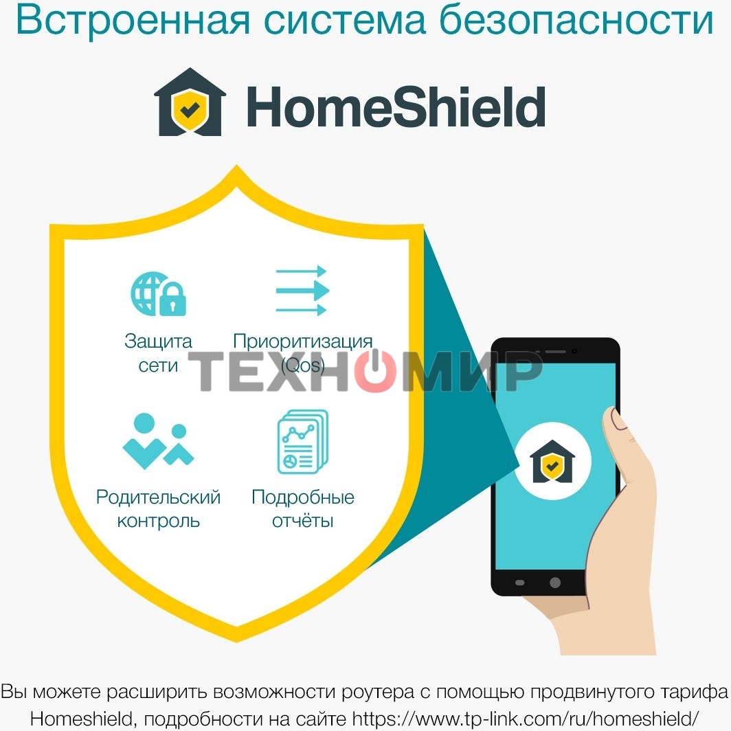 Бесшовный Mesh роутер TP-Link Deco X50(2-Pack) AX3000 10/100/1000BASE-TX