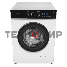 Стиральная машина c инвертором и паром Maunfeld MFWM127IWHT белый, загрузка фронтальная 7 кг, 1200 об/мин, класс: A+++