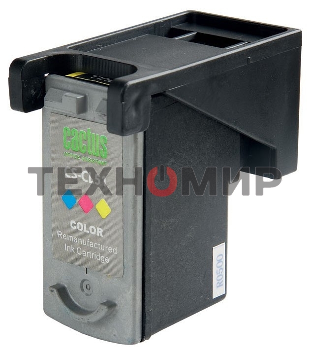 Картридж струйный Cactus CS-CL51 многоцветный (18 мл.) для Canon Pixma MP150/MP160/MP170/MP180/MP450/MP460/iP2200/iP6210/iP6220/iP6220D/iP6310/iP6310D/MX300/MX310