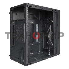 Компьютерный корпус Minitower ExeGate BAA-109U2-AAA400 (mATX, AAA400 8см, 2*USB+2*USB 3.0, аудио, черный)