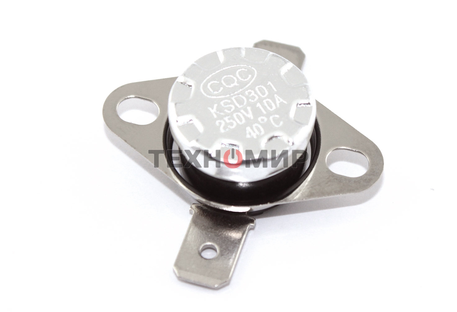 Термостат биметаллический KSD301 10А/40 С нормально разомкнутый