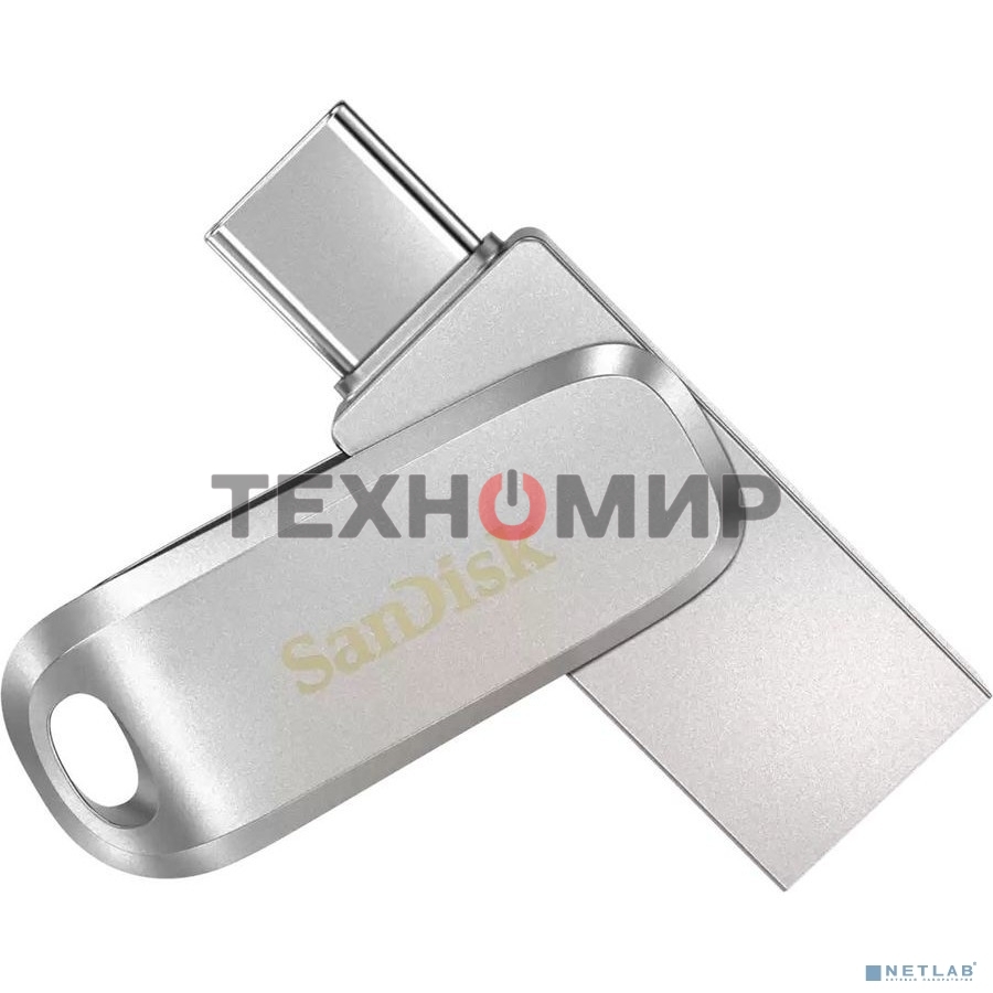 Флешка USB 64Gb SanDisk Ultra Dual Luxe, USB 3.1 - USB Type-C