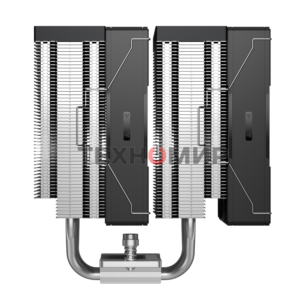 Кулер для процессора PCCooler RZ620 BK (260W, 4-pin PWM, 157.5мм, Al/Cu, 6x6мм, 1x120мм, 86.73CFM, 32dBA, 2200RPM, S: 1851/1700/1200/115X, AM5/AM4, черный)