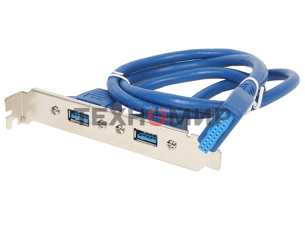 Кабель Gembird Планка в сист блок 2xUSB 3.0/20pin мат.платы