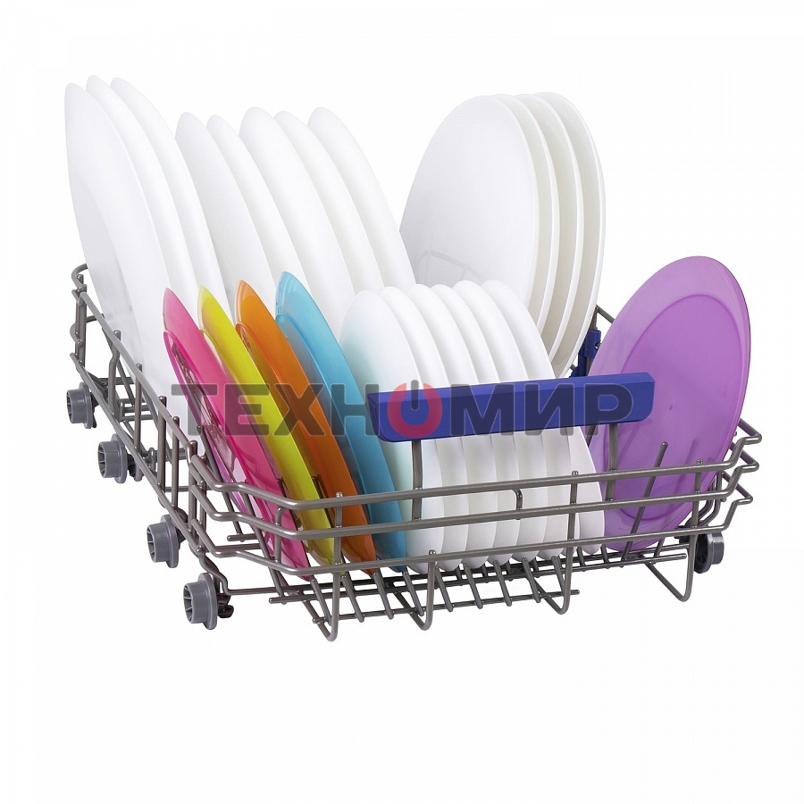 Встраиваемая посудомоечная машина Maunfeld MLP-08IMR, белый/черный, 44.5 см, 10 компл., 47 дБ, класс A++