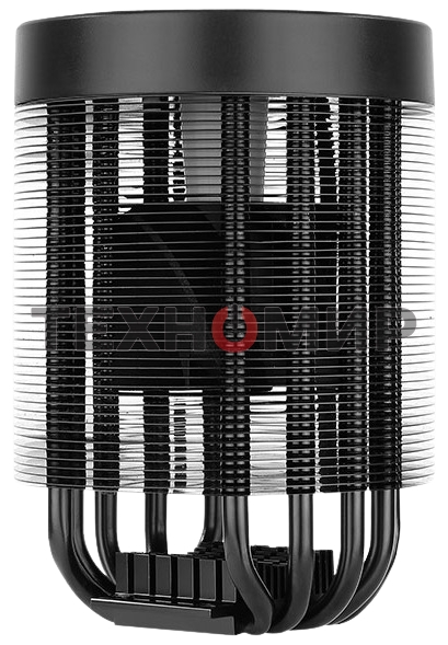 Кулер для процессора AeroCool/Formula Mirage 5 черный, 60 мм, алюминий/медь, 3000 об/мин, 30 дБ, 4 pin, 150 Вт, 145 мм