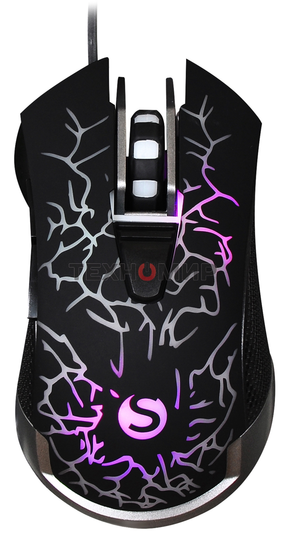 Мышь проводная SunWind SW-M705G черный, 3600 dpi, USB, кнопки - 6