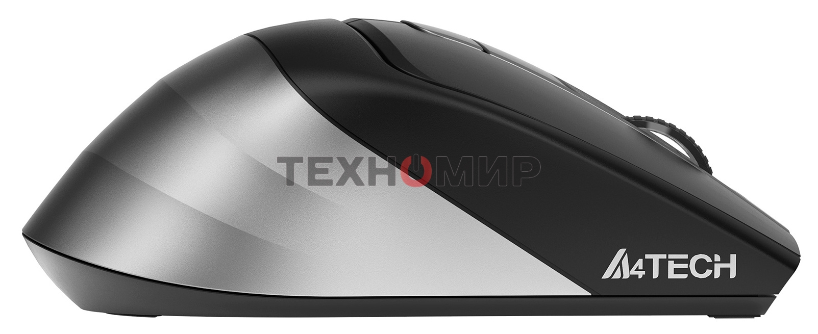 Мышь беспроводная A4Tech Fstyler FB35C серый/черный, 2000 dpi, радиоканал, Bluetooth, USB, кнопки - 6
