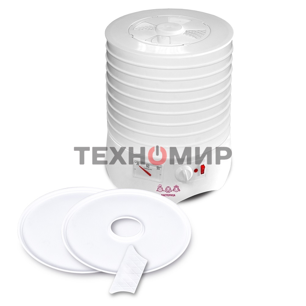 Сушилка для овощей и фруктов Мастерица EFD-0903VM + 2 поддона д/пастилы и лопатка