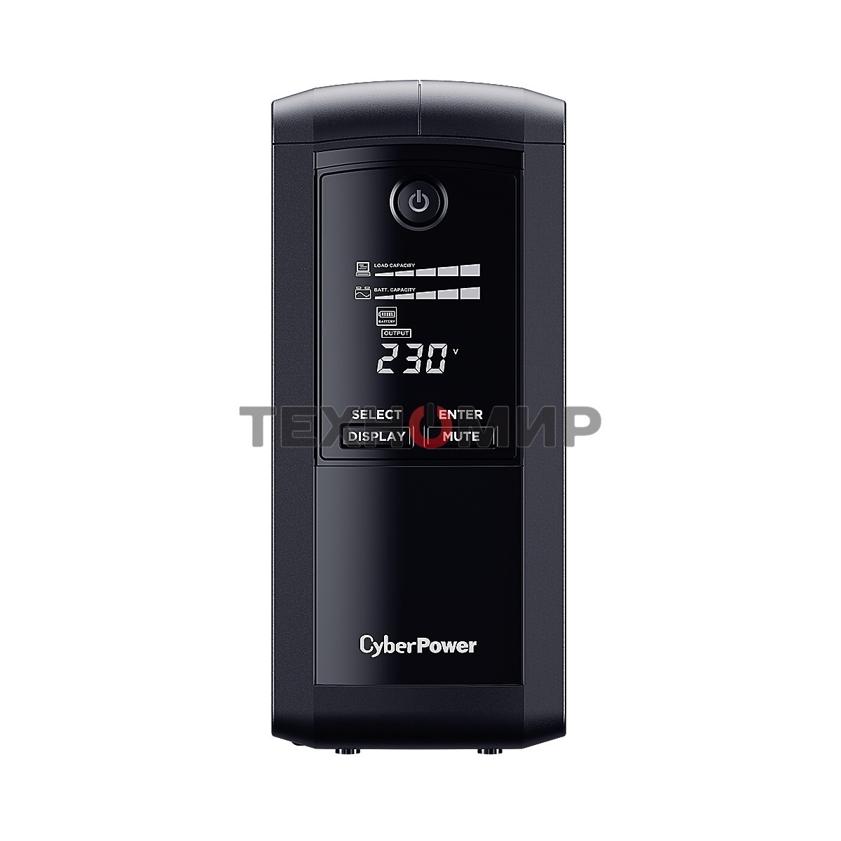 Источник бесперебойного питания UPS CyberPower VP1000EILCD Line-Interactive 1000VA/550W USB/RS-232/RJ11/45 (6 IEC С13)