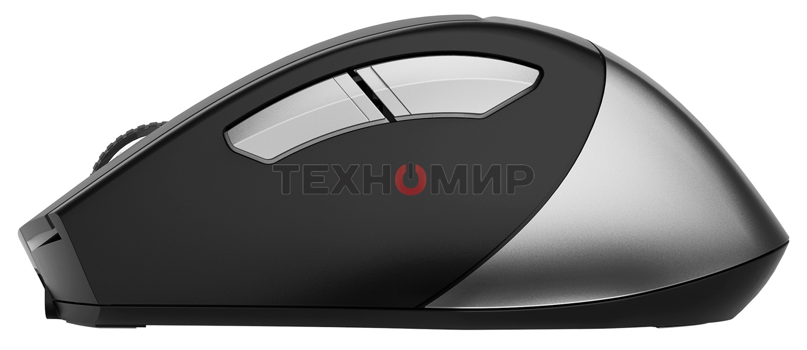 Мышь беспроводная A4Tech Fstyler FB35C серый/черный, 2000 dpi, радиоканал, Bluetooth, USB, кнопки - 6