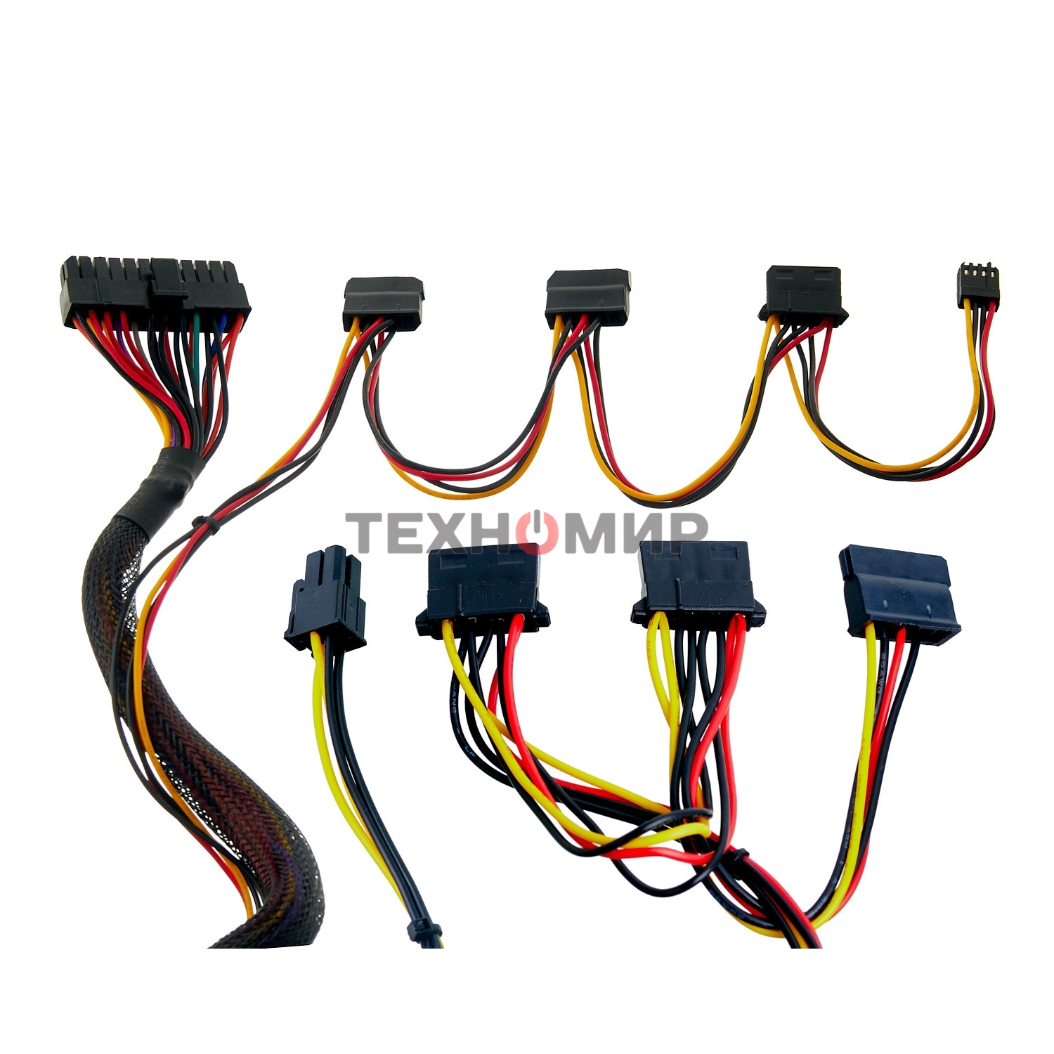 Блок питания ExeGate TPS350 (ES279024RUS), 350Вт, 80мм,черный