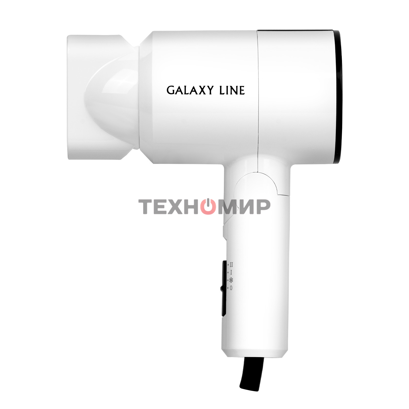 Фен Galaxy Line GL 4345 белый, 1400 Вт, компактный