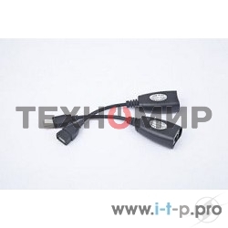 Кабель Gembird USB 2.0 удлинительный AM/AF/RJ45Fx2 по витой паре