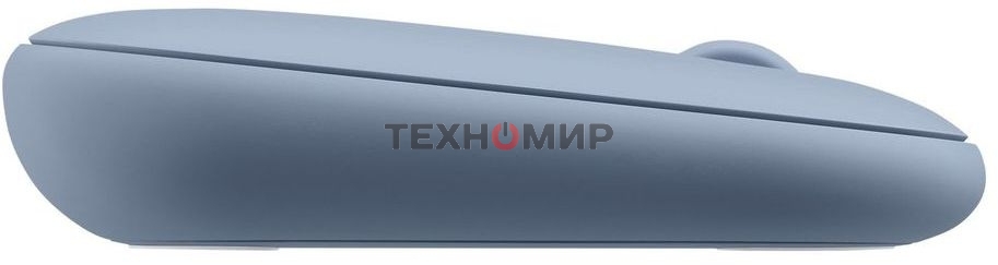 Мышь беспроводная Logitech Pebble M350 серый, 1000 dpi, радиоканал, Bluetooth, USB, кнопки - 3