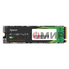 Накопитель SSD Apacer 2Tb, PCIe 3.0 x4, M.2 2280, NVMe v1.3, R/W 2100/1700, 3D NAND