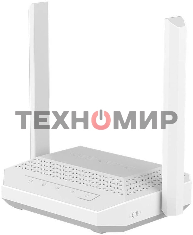 Гигабитный интернет-центр Keenetic Racer KN-4010 с Mesh Wi-Fi 6 AX3000, 2 портами Gigabit Ethernet и переключателем режима роутер/ретранслятор