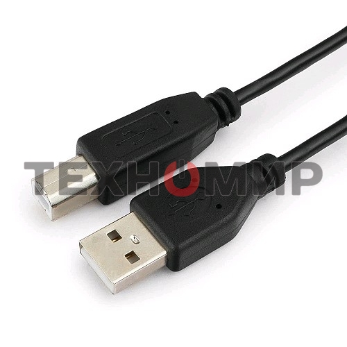 Кабель Гарнизон USB 2.0, AM/BM, 1м, пакет (GCC-USB2-AMBM-1M)
