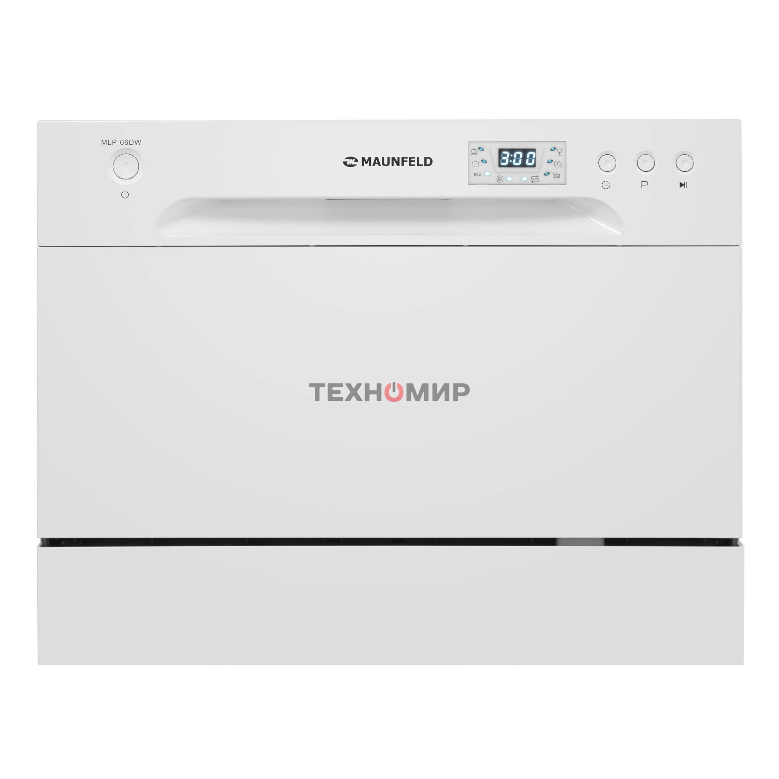 Встраиваемая посудомоечная машина Maunfeld MLP-06DW, белый, 44.8 см, 6 компл., 49 дБ, класс A+