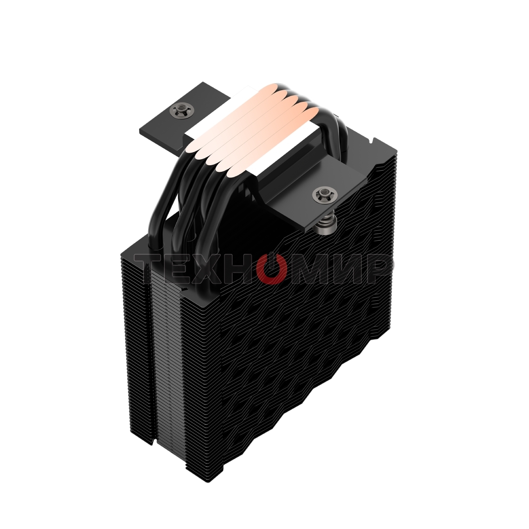 Кулер для процессора PCCooler RT500 Digital черный 120мм алюминий+медь 2200rpm 32db 4-pin 240W