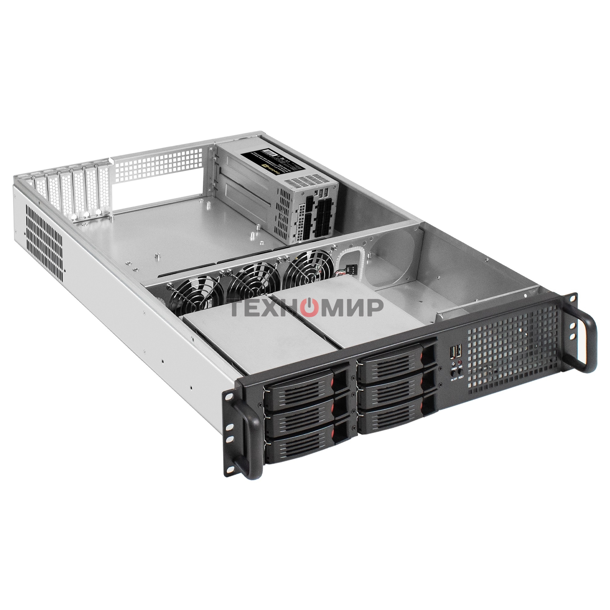 Серверный корпус ExeGate Pro 2U660-HS06 (RM 19