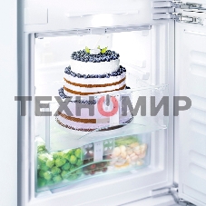 Холодильник Liebherr CUele 2331-26 001, двухкамерный, 156/53л, морозилка снизу, серебристый