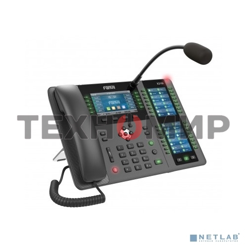 Телефон IP Fanvil X210i IP телефон 20 линий, внешний микрофон, цветной экран 4.3