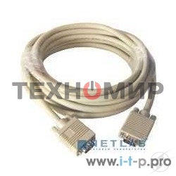 Кабель Gembird/Cablexpert VGA Premium, 15M/15M,5.0м, серый, тройной экран, феррит.кольца