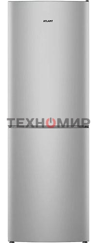 Холодильник Atlant ХМ-4619-181 серебристый двухкамерный 182/119л морозилка снизу