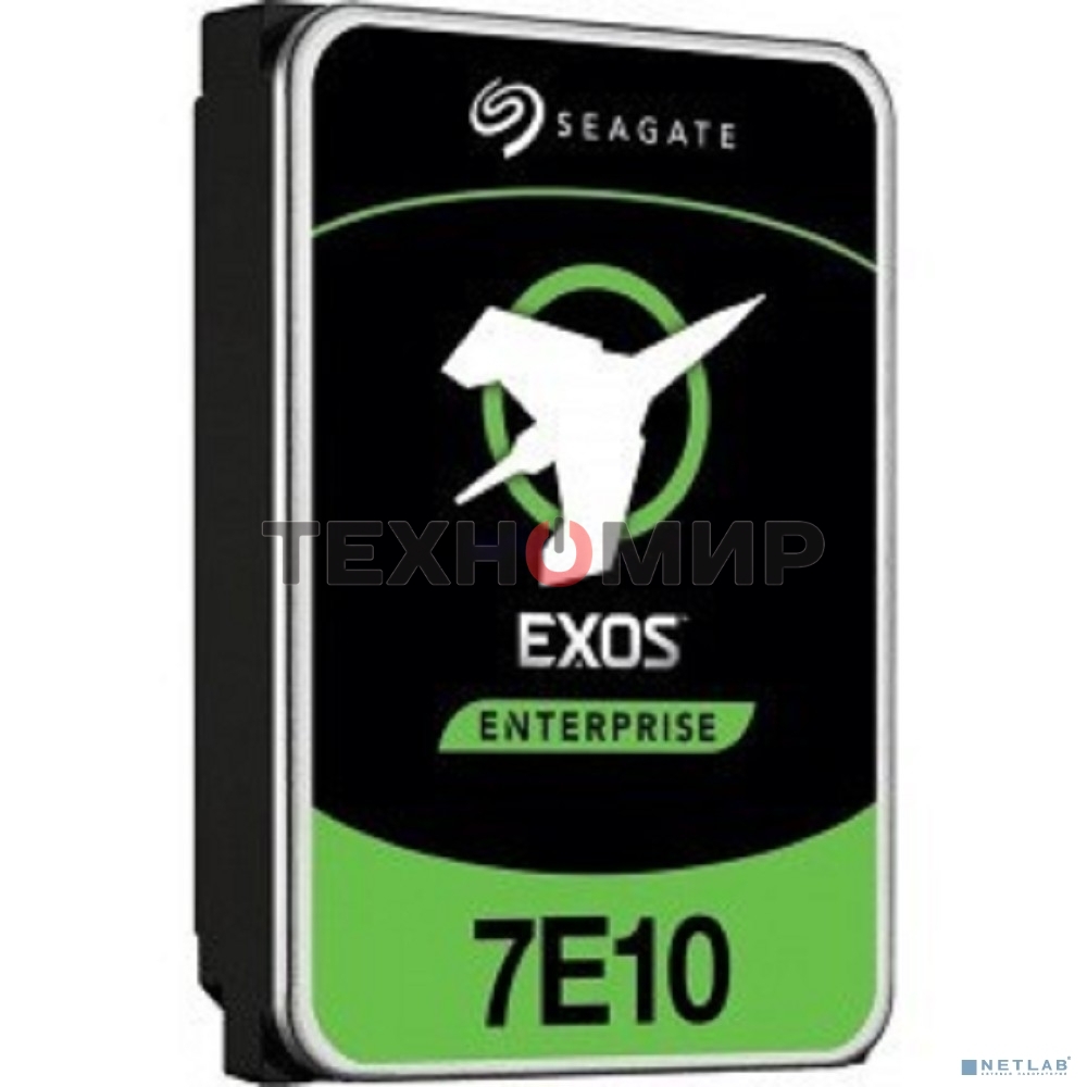 Жесткий диск SEAGATE HDD Server Exos 7E10 512E/4kn (3.5'/ 10Tb/ SAS 12Gb/s/7200rpm)