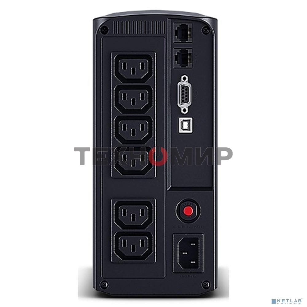 Источник бесперебойного питания UPS CyberPower VP700EILCD Line-Interactive 700VA/390W USB/RS-232/RJ11/45 (6 IEC С13)