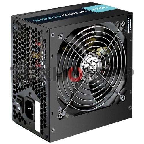 Блок питания Zalman ZM500-XEII Retail, 500Вт, 80 PLUS, 120мм, черный