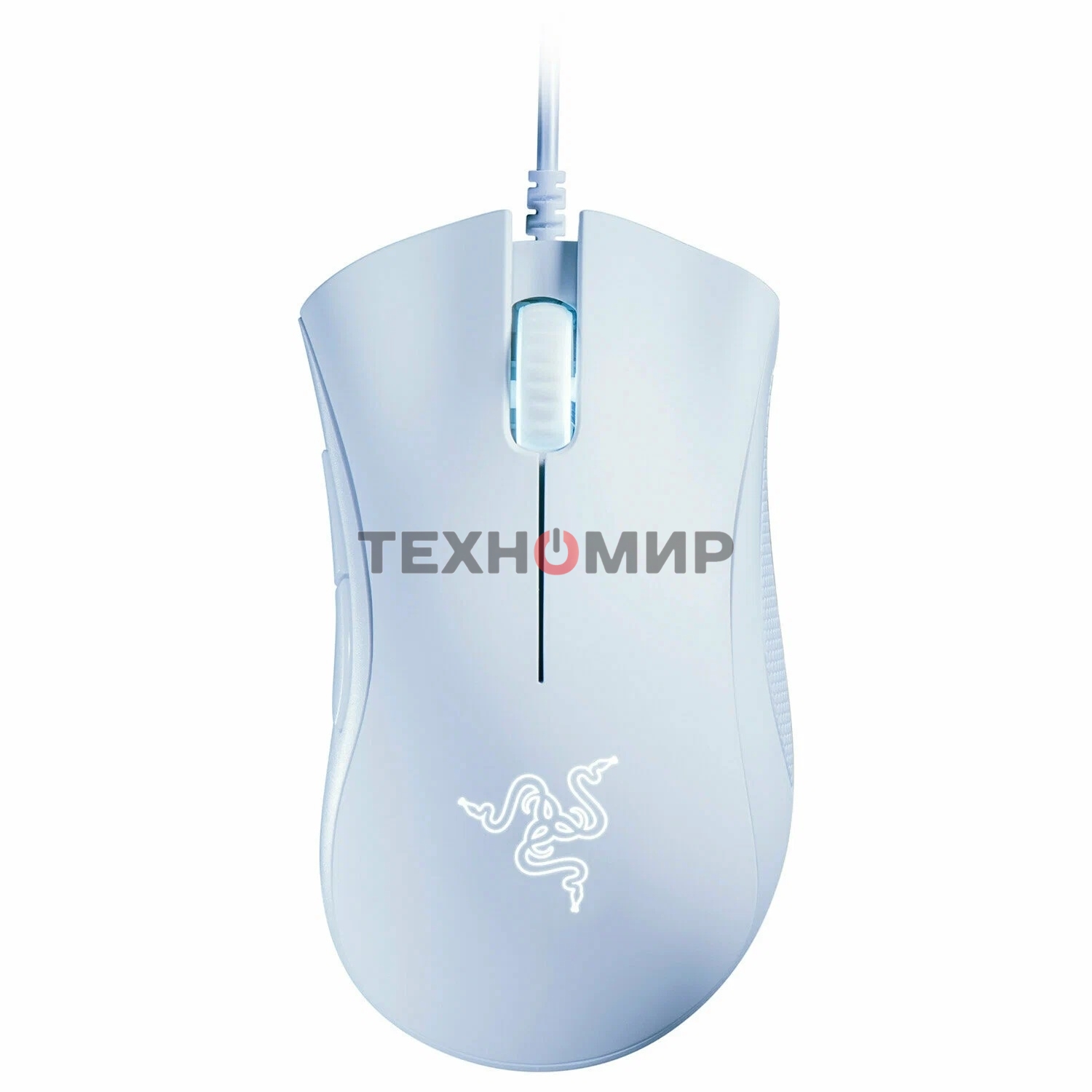Мышь проводная Razer DeathAdder Essential белый, 6400 dpi, USB, кнопки - 5