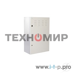 Шкаф уличный всепогодный настен. 15U (600х300), передняя дверь вент. (ШТВ-Н-15.6.3-4ААА)